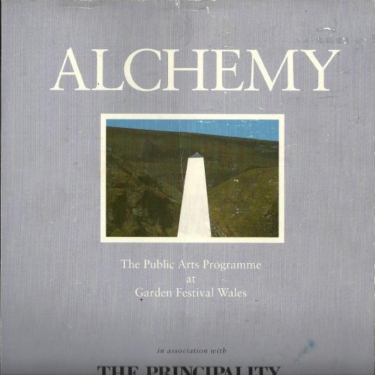 Alchemy - Public Arts Programme at Garden Festival Wales 1992 catalogue cover